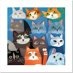 Kitty Cats Posters and Art